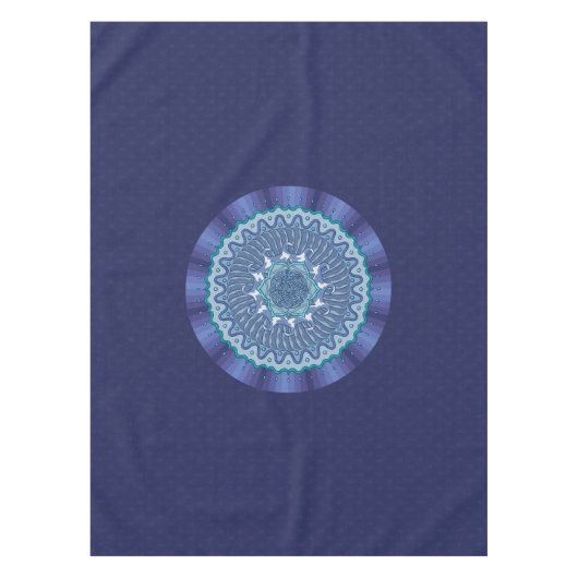 Water Mandala Tablecloth Tafelkleed (Voorkant)
