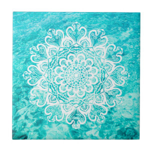 Water mandala tegeltje