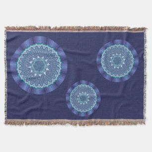Water Mandala Throw Blanket Deken