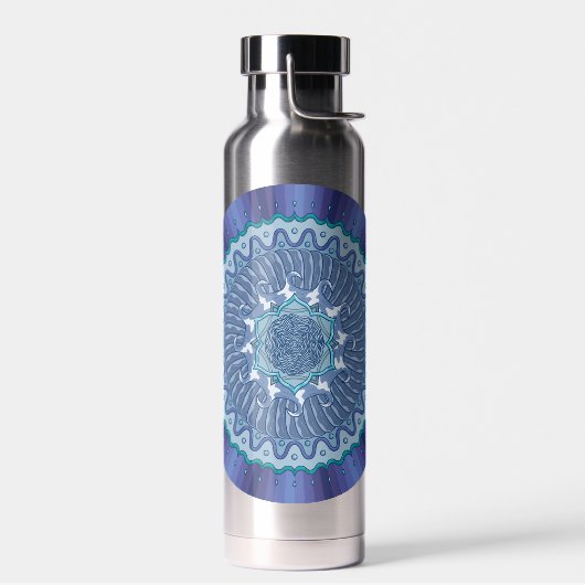 Water Mandala Waterfles (Links)