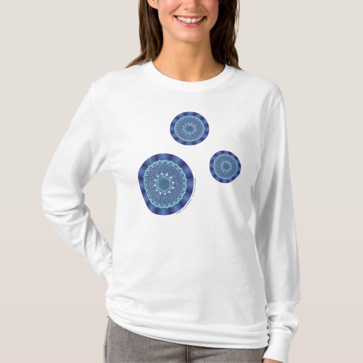 Water Mandala Women's Light Shirt (Voorkant)