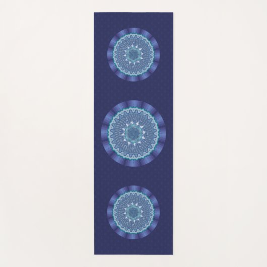 Water Mandala Yoga Mat (Voorkant)