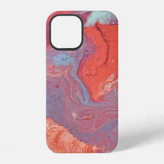 Water Marbling Verf iPhone 12 Hoesje