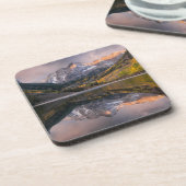 Water | Maroon Bells Colorado Bier Onderzetter (Linkerzijde)