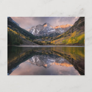 Water   Maroon Bells Colorado Briefkaart