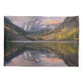 Water | Maroon Bells Colorado Kussensloop (Achterkant)