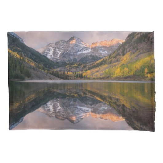 Water | Maroon Bells Colorado Kussensloop (Voorkant)