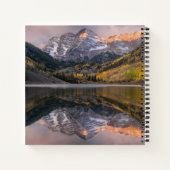 Water | Maroon Bells Colorado Notitieboek (Achterkant)