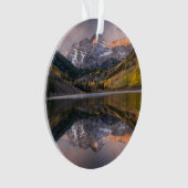 Water | Maroon Bells Colorado Ornament (voorkant)