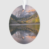 Water | Maroon Bells Colorado Ornament (voorkant)