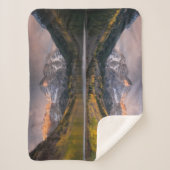 Water | Maroon Bells Colorado Sherpa Deken (Voorkant)