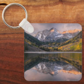 Water | Maroon Bells Colorado Sleutelhanger (Voorkant)