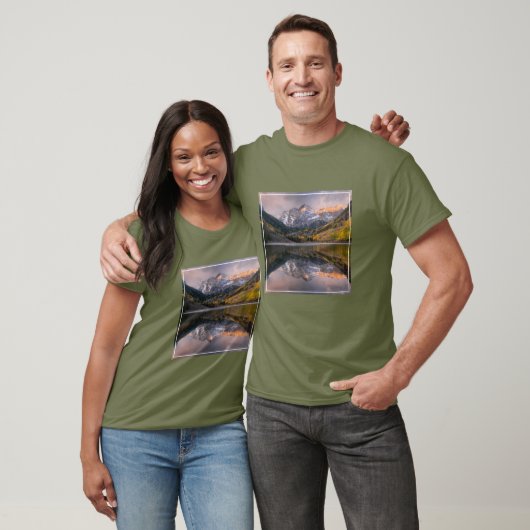 Water | Maroon Bells Colorado T-shirt (Unisex)
