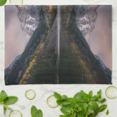 Water | Maroon Bells Colorado Theedoek (Gevouwen)