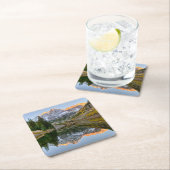 Water Maroon Bells Lake Aspen Trees Kartonnen Onderzetters (Insitu)