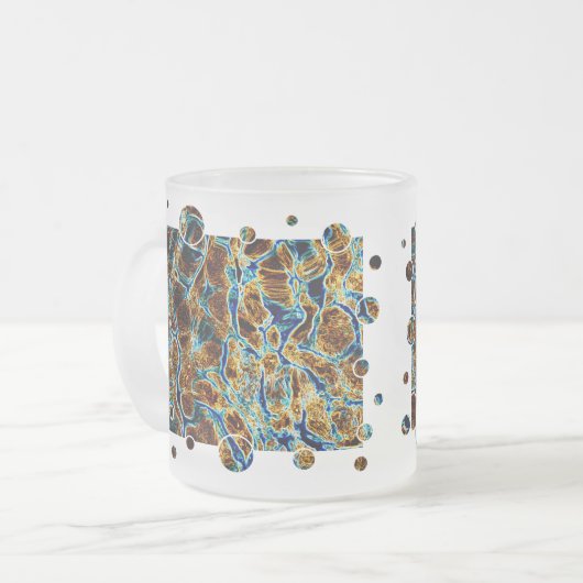 WATER MATGLAS KOFFIEMOK (Voorkant links)