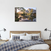 Water | Meer van Hintersee Berchtesgaden Duitsland Canvas Afdruk (Insitu (Slaapkamer))