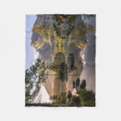 Water | Meer van Hintersee Berchtesgaden Duitsland Fleece Deken (Voorkant)