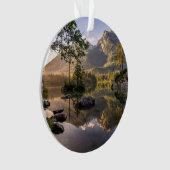 Water | Meer van Hintersee Berchtesgaden Duitsland Ornament (voorkant)