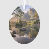 Water | Meer van Hintersee Berchtesgaden Duitsland Ornament (voorkant)