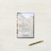 Water | Meer van Hintersee Berchtesgaden Duitsland Post-it® Notes (Op bureau)