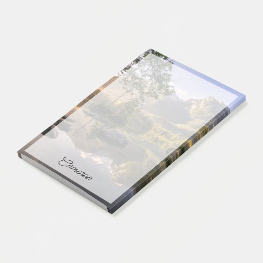 Water | Meer van Hintersee Berchtesgaden Duitsland Post-it® Notes (Schuin)