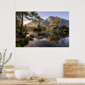 Water | Meer van Hintersee Berchtesgaden Duitsland Poster (Keuken)