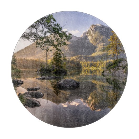Water | Meer van Hintersee Berchtesgaden Duitsland Snijplank (Voorkant)