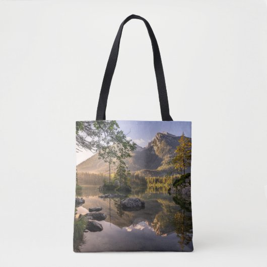 Water | Meer van Hintersee Berchtesgaden Duitsland Tote Bag (Voorkant)