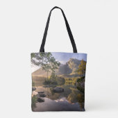 Water | Meer van Hintersee Berchtesgaden Duitsland Tote Bag (Achterkant)