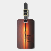 Water | Meer van Minnetonka, Minnesota Bagagelabel (Voorkant verticaal)