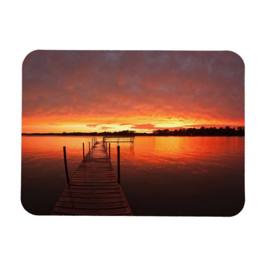 Water | Meer van Minnetonka, Minnesota Magneet (Horizontaal)