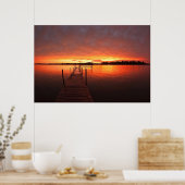 Water | Meer van Minnetonka, Minnesota Poster (Keuken)