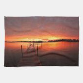 Water | Meer van Minnetonka, Minnesota Theedoek (Horizontaal)