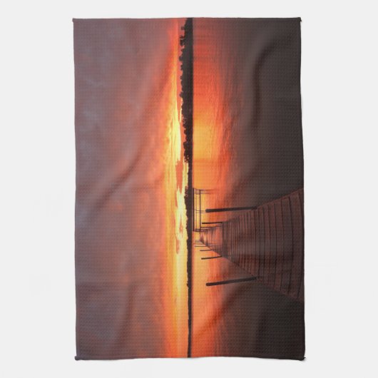 Water | Meer van Minnetonka, Minnesota Theedoek (Verticaal)