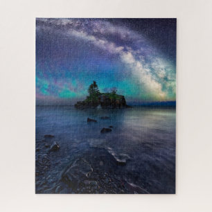 Water   Meer van superior Minnesota Legpuzzel