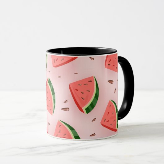 Water Melon Pattern Mok (Voorkant rechts)