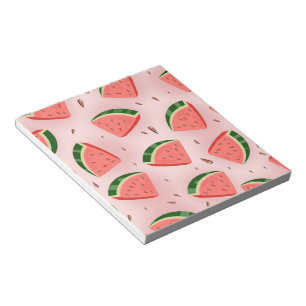 Water Melon Pattern Notitieblok