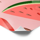 Water Melon Pattern Perfect Poster (Hoek)