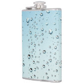 Water met bubbels heupfles (Links)