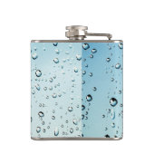 Water met bubbels heupfles (Achterkant)