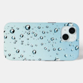 Water met luchtbelletjes Case-Mate iPhone case (Achterkant (horizontaal))