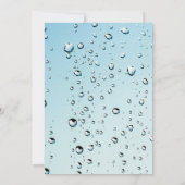 Water met luchtbelletjes kaart (Achterkant)