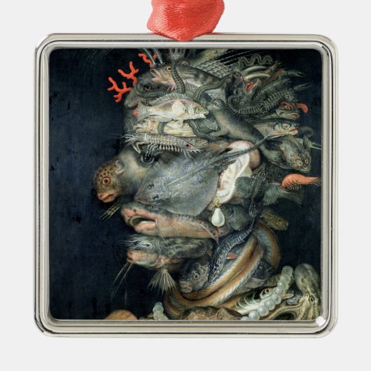 Water, Metalen Ornament (Voorkant)