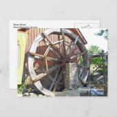 Water Mill Stone Mountain, Georgia Briefkaart (Voorkant / Achterkant)