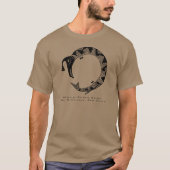 Water, Mimbres Pottery Design T-Shirt (Voorkant)