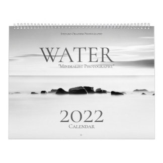 Water, minimalistische fotokalender 2022 kalender
