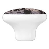 Water Moon Magic Swirls Keramische Knop (Zijkant)