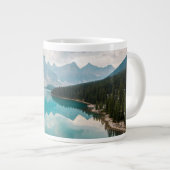 Water Moraine Lake Alberta Canada Grote Koffiekop (Voorkant rechts)