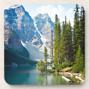 Water   Moraine Lake, Canada Bier Onderzetter